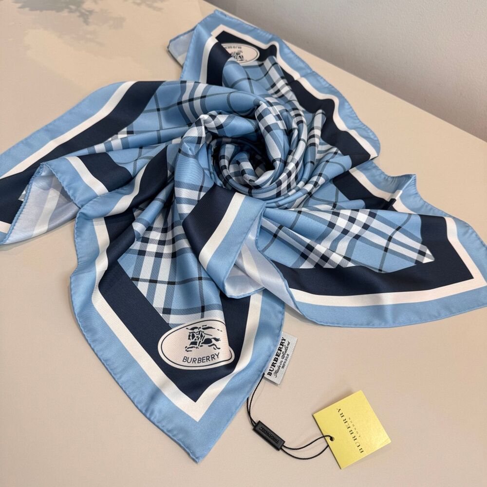 Burberry Silk Scarf - Picture 3 of 8